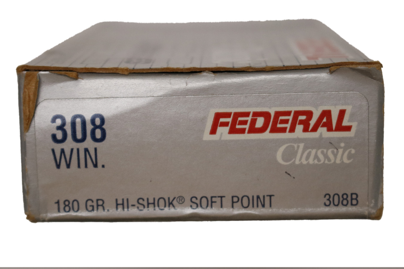 FEDERAL AMMUNITION 308 Win 180gr Hi Shok Soft Point 20/box Police Trade-In Ammo